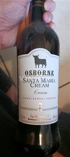 Andalusië Niet gespecificeerd Osborne Santa María Cream Niet-geïntegreerd
