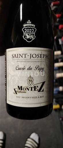 Vallée du Rhône Saint-Joseph Domaine Monteillet Stéphane Montez du Papy 2022