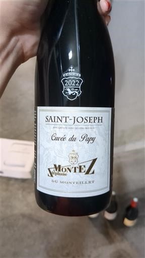 Údolí Rhôny Saint-Joseph Domaine Monteillet Stéphane Montez du Papy 2022
