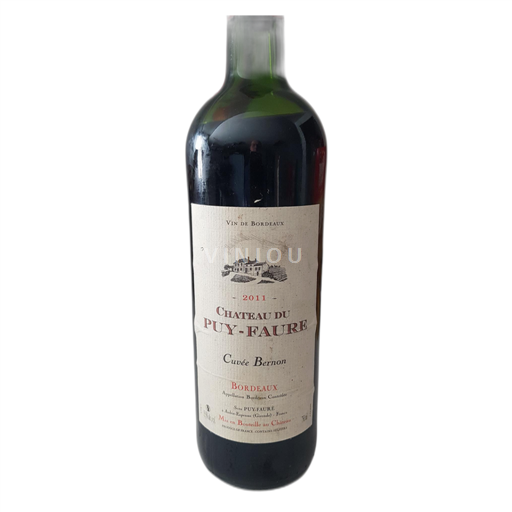 Bordeaux Château du Puy-Fauré Bernon 2011
