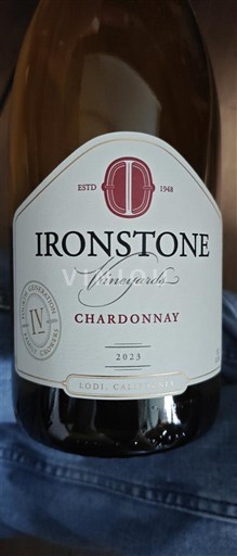 Kalifornijske AVA Lodi Ironstone Vineyards 2023