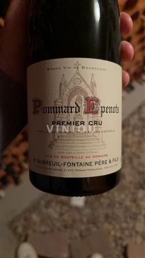 Borgoña Pommard Premier Cru Dubreuil-Fontaine Père & Fils Pommard Epenots 2009