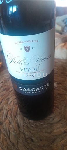 Languedoc Fitou Cascatel Vieilles Vignes Prestige 2020