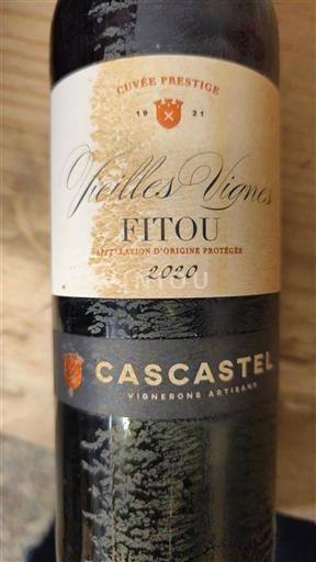 Languedoc Fitou Cascatel Vieilles Vignes Prestige 2020
