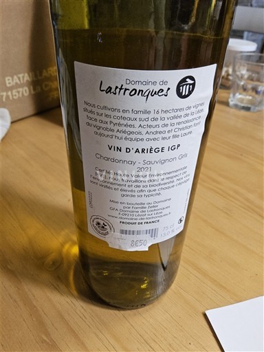 Lounais-Ranska Ariège Domaine Lastronques 2021