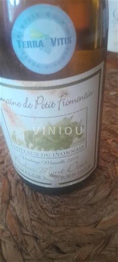 Lyonnais Coteaux-du-Lyonnais Domaine Petit Fimentin 2015