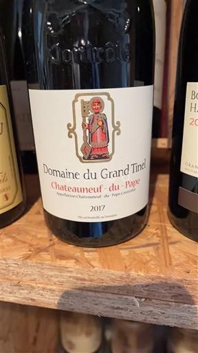 Vale do Ródano Châteauneuf-du-Pape Domaine Grand Tinel 2017