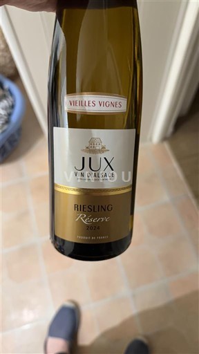 Alsace Riesling Jux Réserve Vieilles Vignes 2024