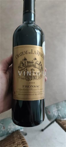 Bordeaux Fronsac Château La Rivière 2008