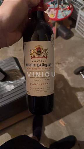Bordeaux Saint-Émilion Grand Cru Grand Cru Château Moulin Bellegrave L'Ancestral Niet-geïntegreerd