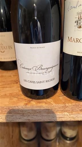 Bourgogne Bourgognebackar Les Caves Saint Rigaud 2018