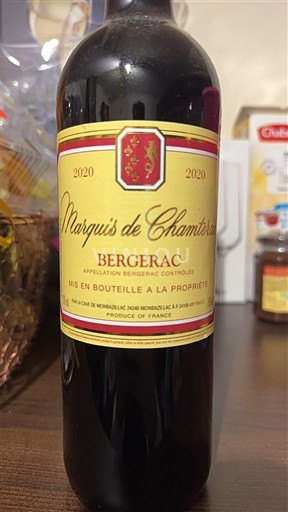 Sydväst Bergerac Marquis de Chamtris 2020