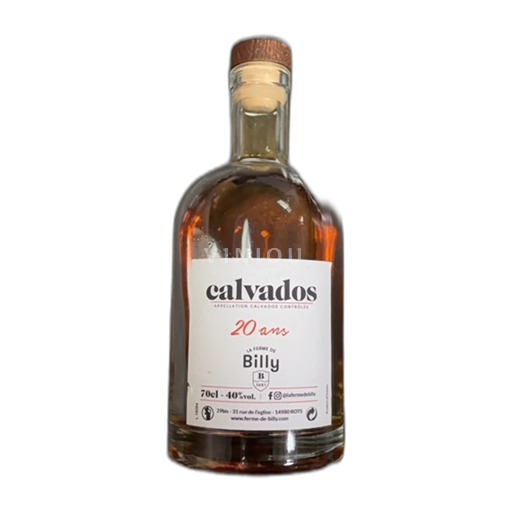 Calvados. Velho Calvados 20 ans  La Ferme De Billy 20a França Normandia Calvados