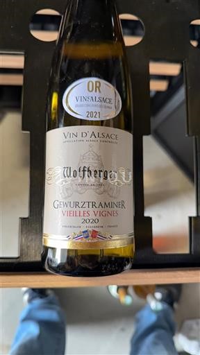 Viner Blanc moelleux Gewurztraminer Vieilles Vignes Wolfberger 2020 Frankrike Alsace Alsace Grand Cru AOC