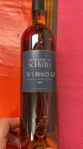 Roussillon Muscat de Rivesaltes Domaine S Schistes joia 2015