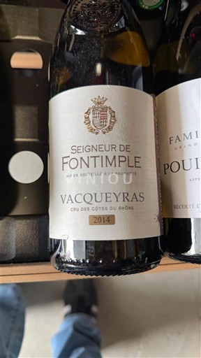 Rhônedalen Vacqueyras Seigneur de Fontimple 2014