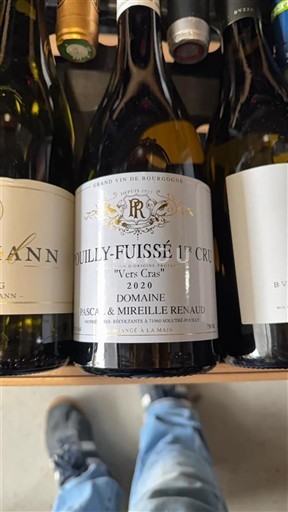 Borgoña No especificado Premier Cru Pascal & Mireille Renaud Vers Cras 2020