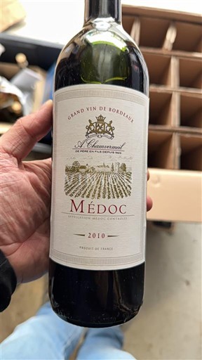 Burdeos Médoc A. Chamvermeil 2010