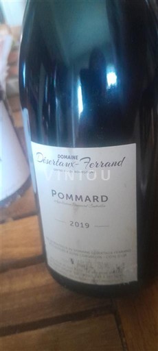 Burgundija Pommard Domaine Désertaux-Ferrand 2019