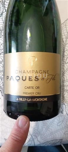 Champagne Champagner Paques et Fils Carte Or 2021