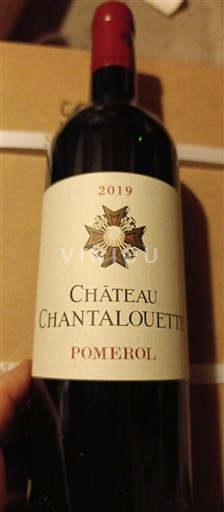 Bordeaux Pomerol Château Chantalouette 2019