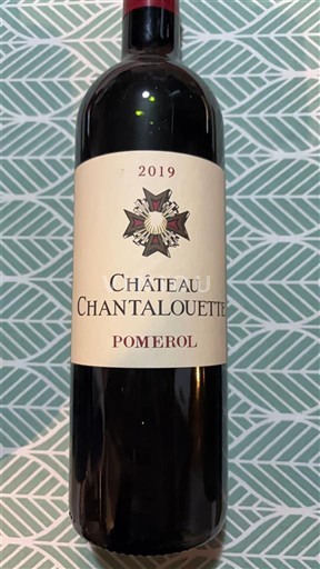Burdeos Pomerol Château Chantalouette 2019