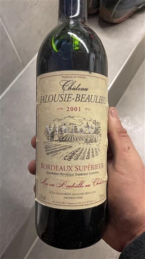 Burdeos Bordeaux superior Château Jalousie Beaulieu 2001