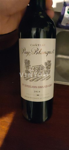 Bordeaux Saint-Émilion Grand Cru Grand Cru Château Puy-Blanquet 2014