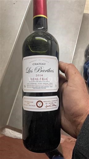 Sydväst Bergerac Château Les Barthes 2014