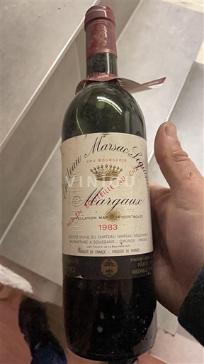 Bordeaux Margaux Château Marsac-Seguineau 1983