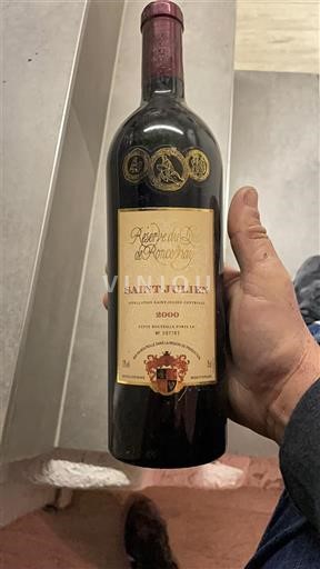 Burdeos Saint-Julien Réserve du duc de roncevray 2000