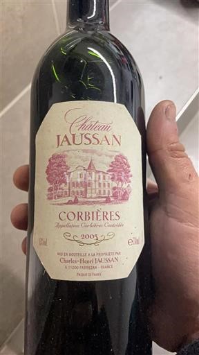 Languedoc Corbières Château Jaussan 2005