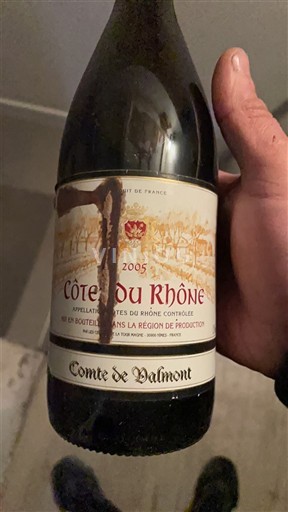 Rhône Valley Côtes-du-Rhône Comte de Valmont 2005