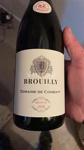 Beaujolais Brouilly Domaine Combiaty 2019