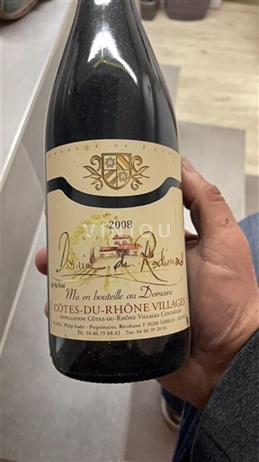 Rhônetal Côtes-du-Rhône-Dörfer Domaine Rochemin 2008