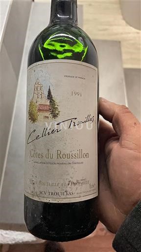 Roussillon Côtes-du-Roussillon Cellier Trouillas 1991