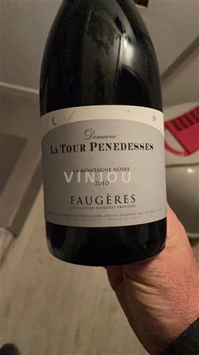 Languedoc Faugères Domaine La Tour Penedesses La Montagne Noire 2010
