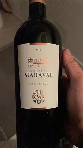 Languedoc Faugères Domaine Maraval 2015