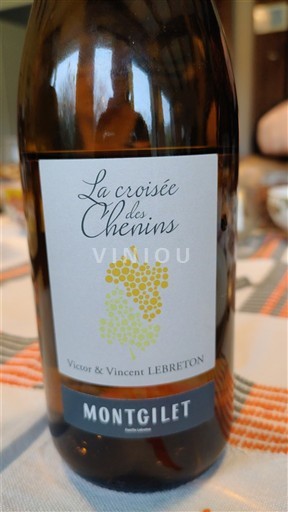 Vina Blanc sec La Croisée des Chenins Montgilet Non millésimé Francija Dolina Loare Anjou AOC