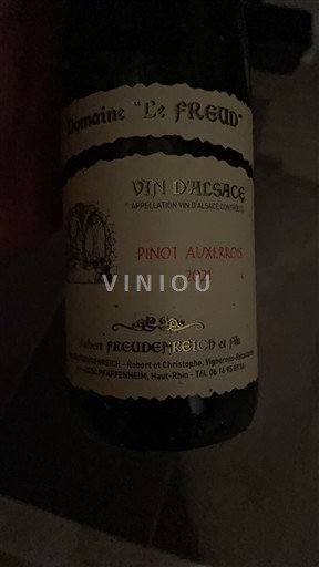 Elsass Domaine Le Freud Pinot Auxerrois 2021