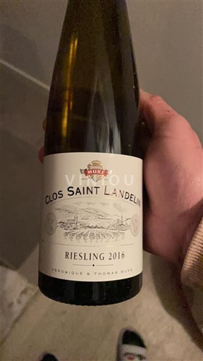Alsace Riesling Grand Cru Domaine Muré Clos Saint Landelin 2016