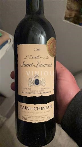 Languedoc Saint-Chinian Saint Laurent L'Excellence de Saint-Laurent 2005