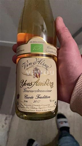 Alsace Domaine Yves Amberg Tradition 2017