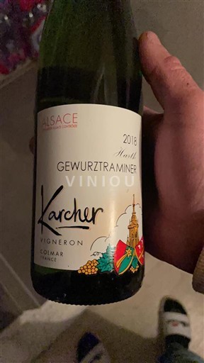 Elzas Gewurztraminer Karcher Tradition 2017