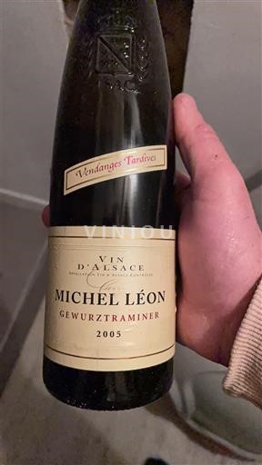 Alsace Vendanges Tardives Michel Léon 2005