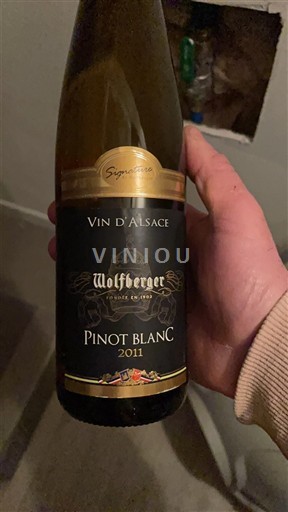 Alsacia Wolfberger Signature pinot blanc 2011