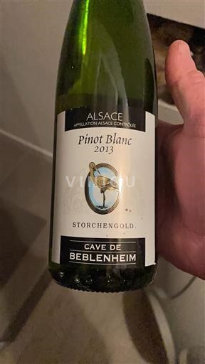 Elsass Cave de Beblenheim Pinot blanc 2013