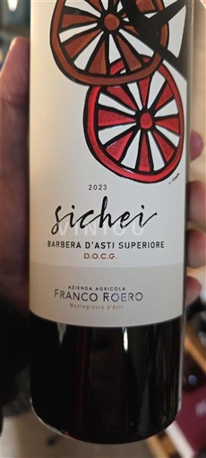 Piémont Barbera d'Asti Franco Roero Sichei 2023