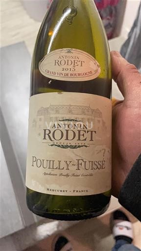 Bourgondië Pouilly-fuissé Antonin rodet 2013