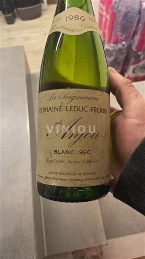 Valle della Loira Anjou Leduc-Frouin La Seigneurie 1986